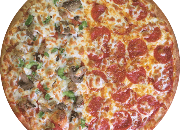Half & Half Pizza